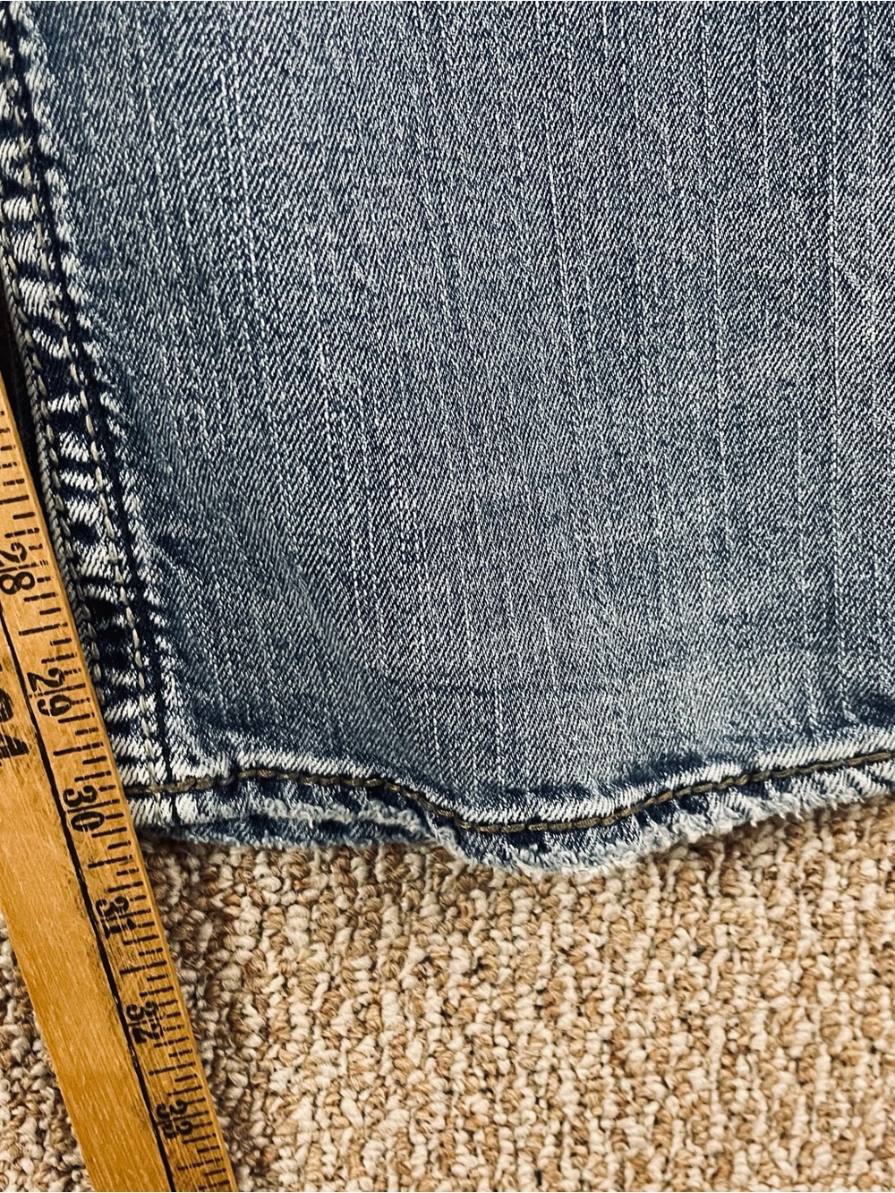 Silver ZAC Jeans Men 30x32 Blue Straight Relaxed Cowboy Western Denim T586 - Picture 12 of 14